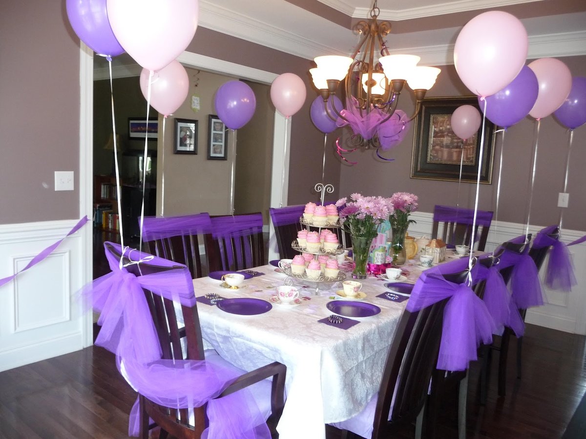 Как украсить дом в фиолетовом цвете